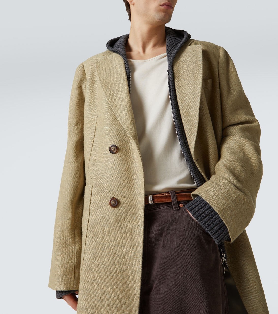 Robe linen and silk overcoat | Our Legacy