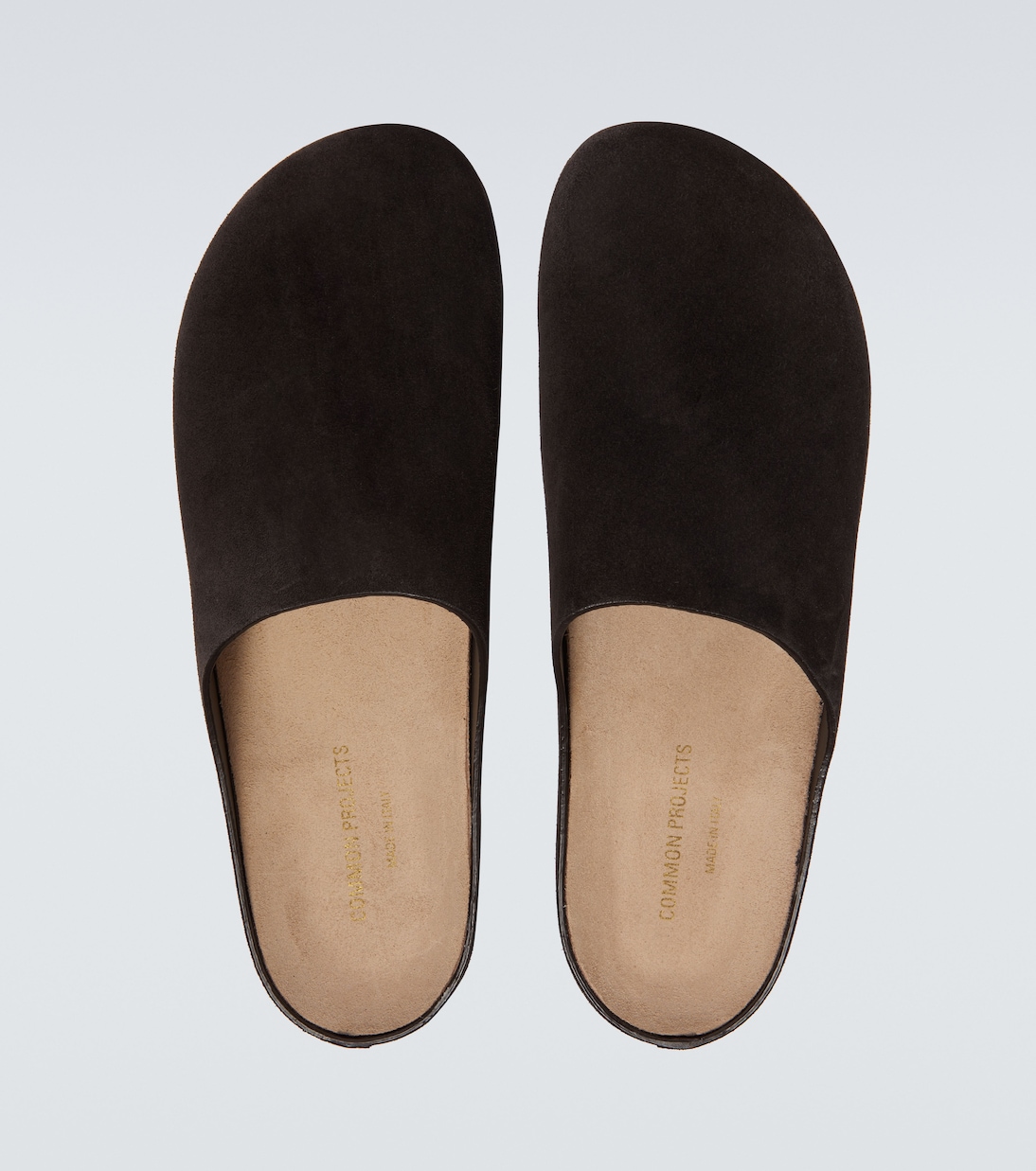 Suede clogs | Common Projects