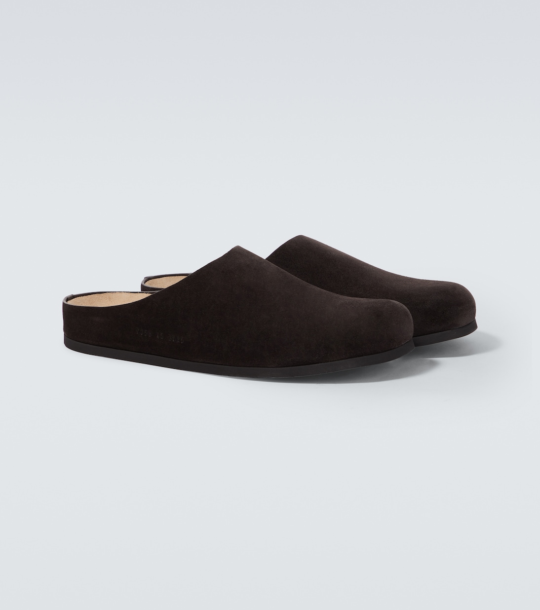 Suede clogs | Common Projects
