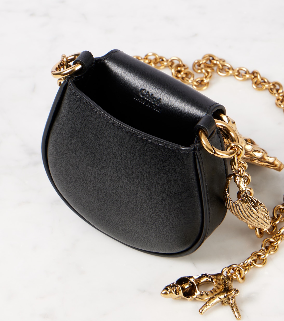 Pochette Sea Treasures Mini en cuir | Chloé