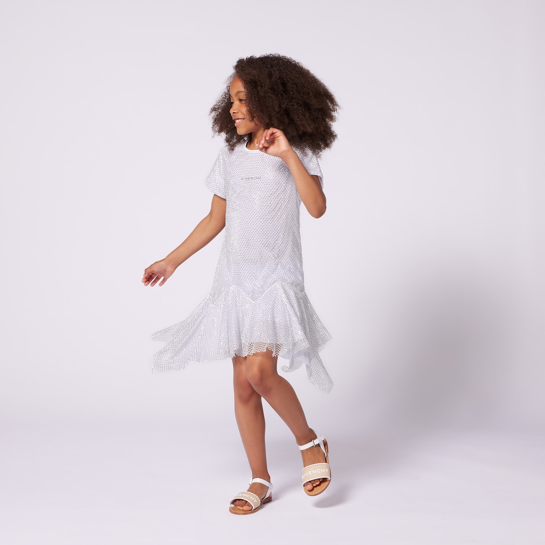 Kleid mit Kristallen | Givenchy Kids
