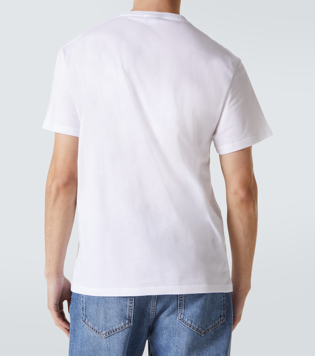 Camiseta de algodón con logo estampado | McQueen