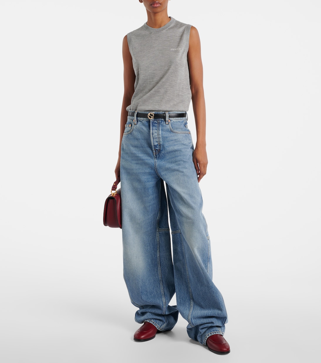 Pull en cachemire et soie | Gucci