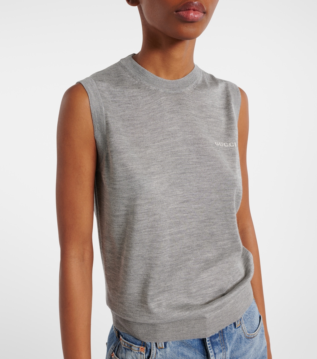 Pull en cachemire et soie | Gucci