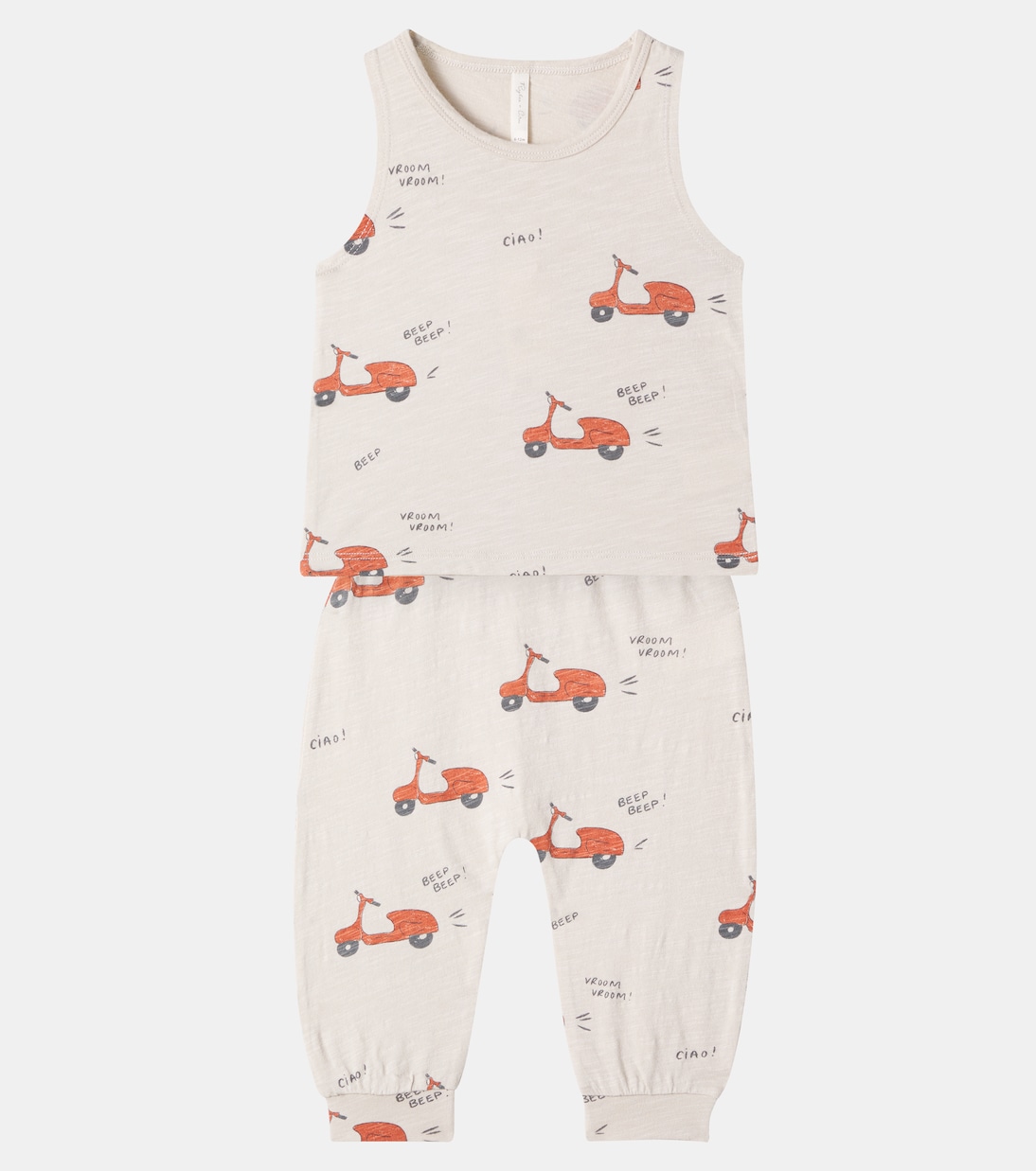 Baby cotton tank top and sweatpants set | Rylee + Cru
