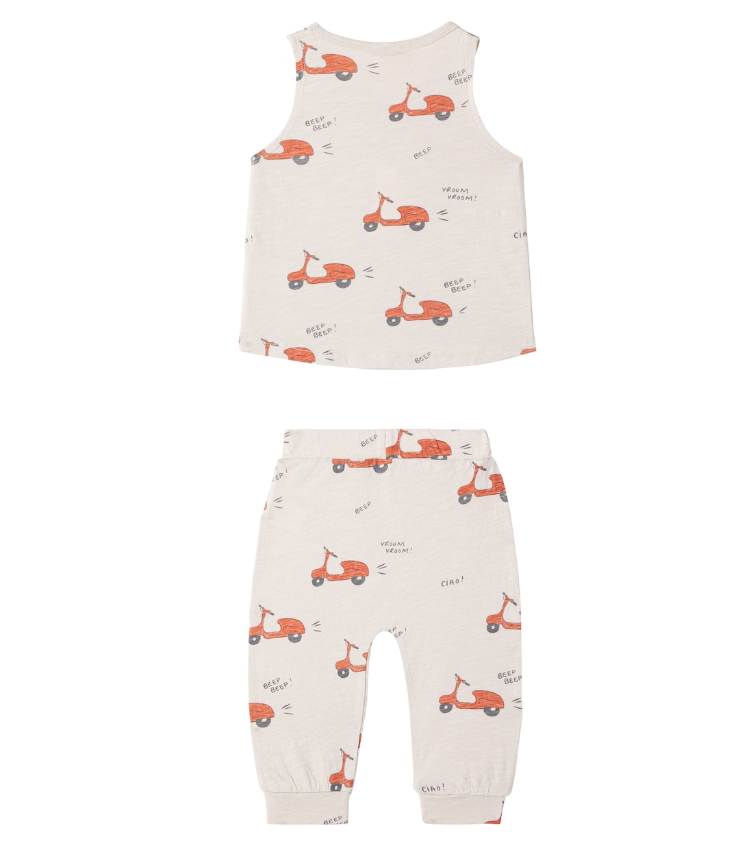 Baby cotton tank top and sweatpants set | Rylee + Cru
