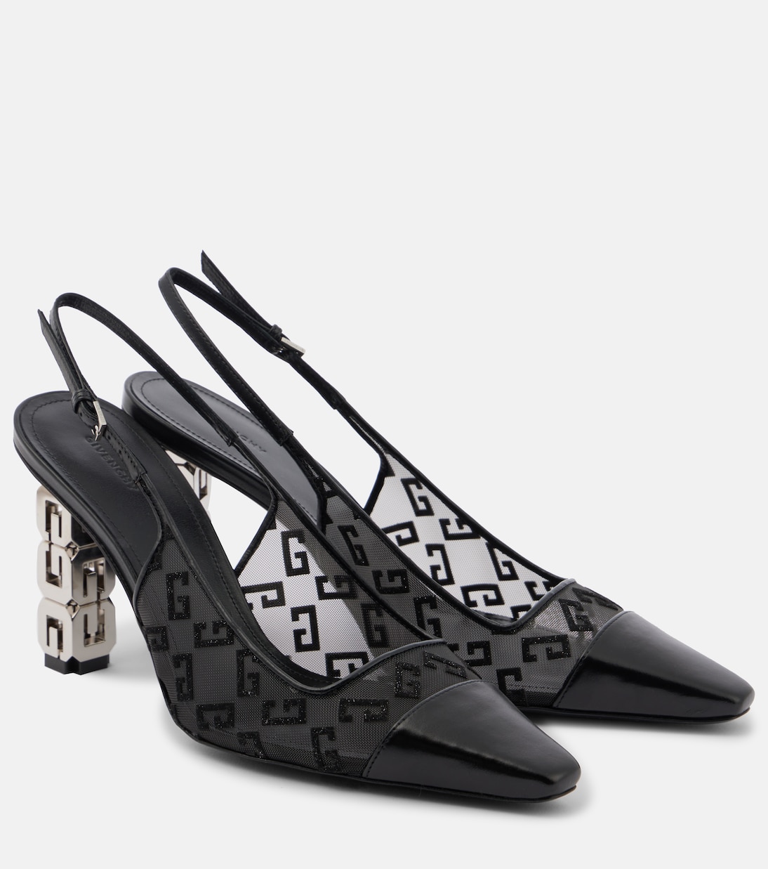 Pumps slingback G Cube in mesh | Givenchy