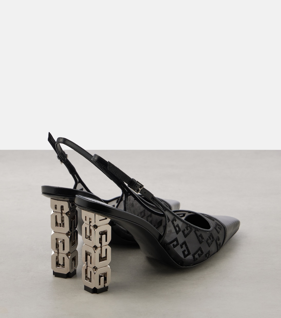 Pumps slingback G Cube in mesh | Givenchy