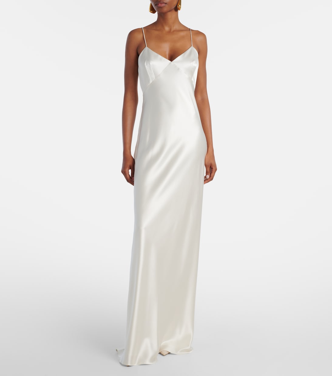 Silk satin gown | Max Mara