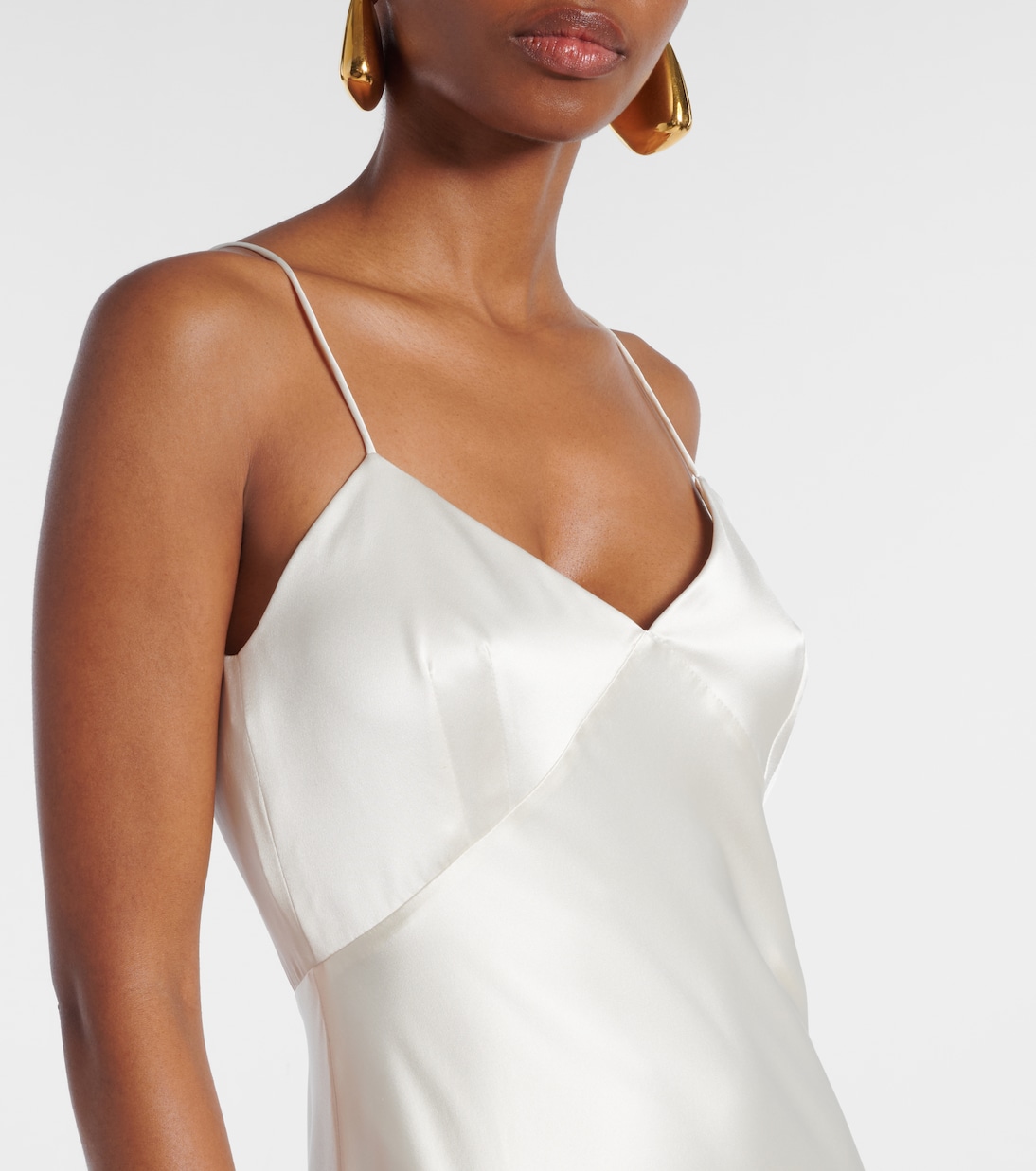 Silk satin gown | Max Mara