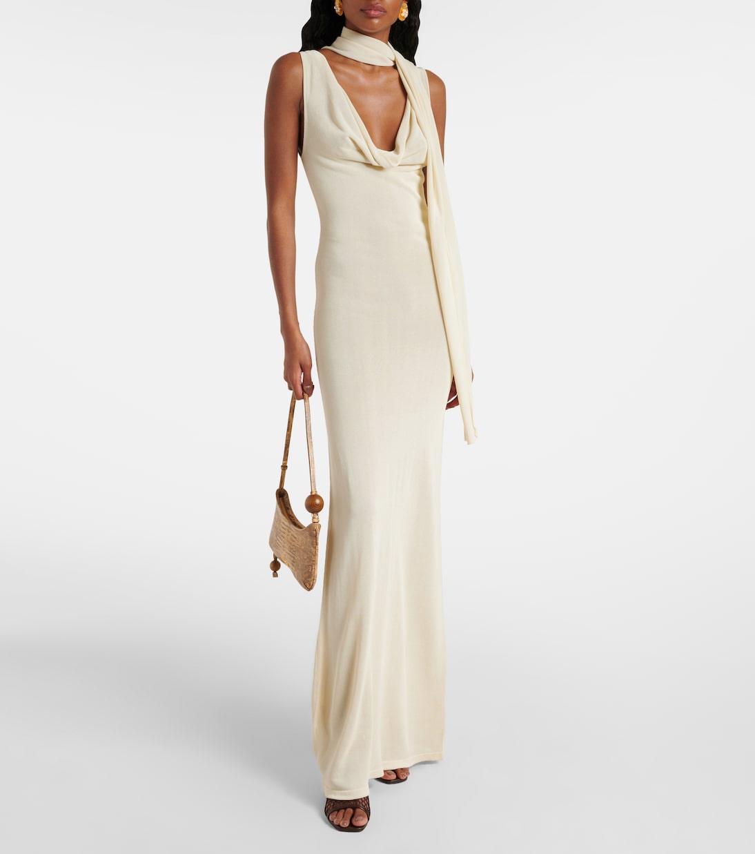 Maxikleid aus Strick | Aya Muse