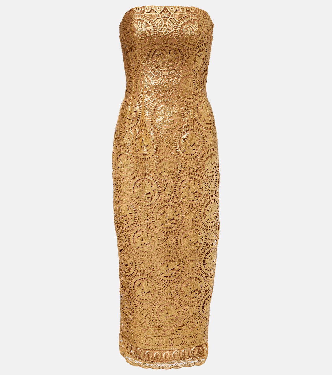 Leila guipure lace midi dress | Emilia Wickstead