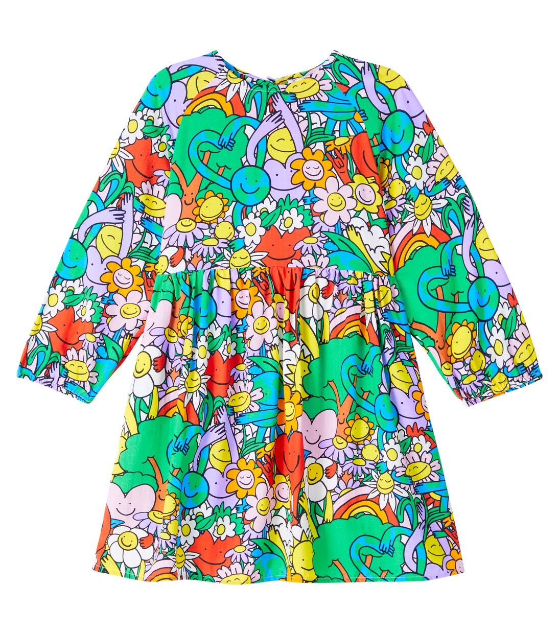 印花长袖连衣裙 | Stella McCartney Kids