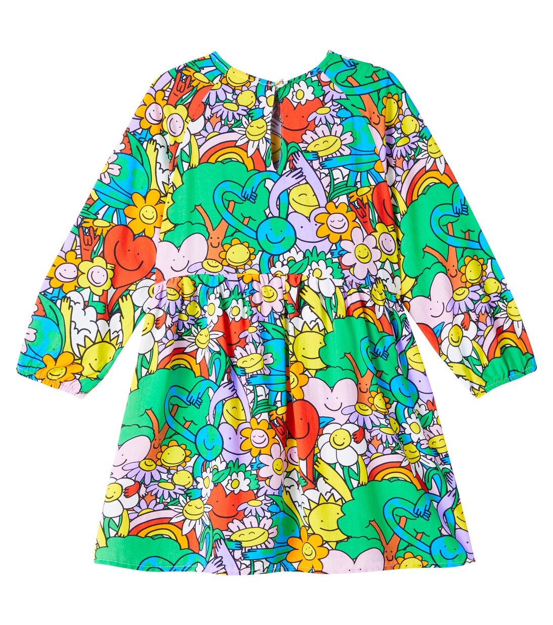 印花长袖连衣裙 | Stella McCartney Kids