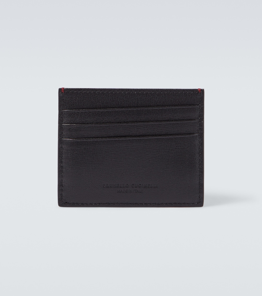 Leather card holder | Brunello Cucinelli