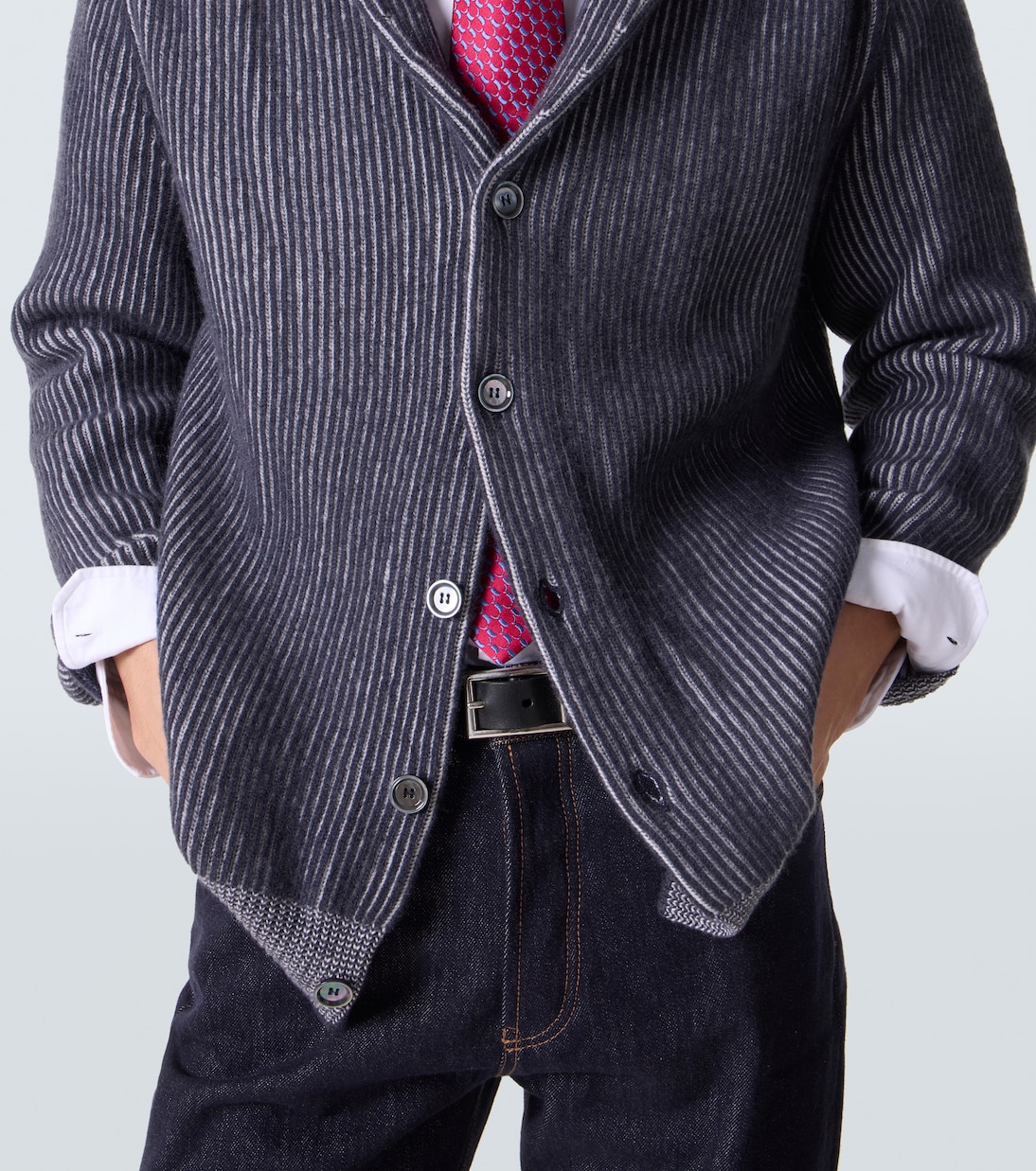 캐시미어 카디건 | Kiton