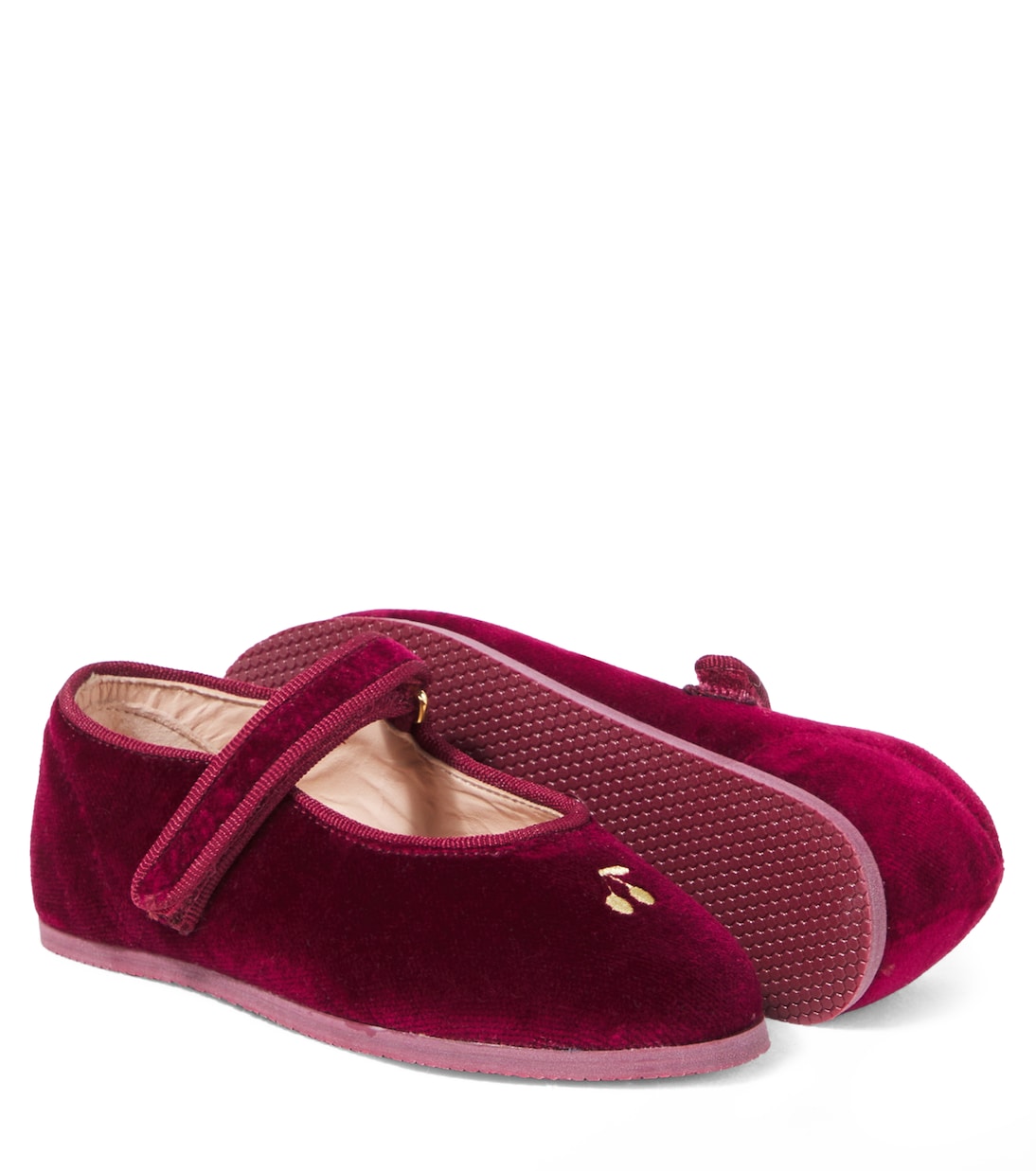 Bailarinas Mary Jane Ellaro de terciopelo | Bonpoint
