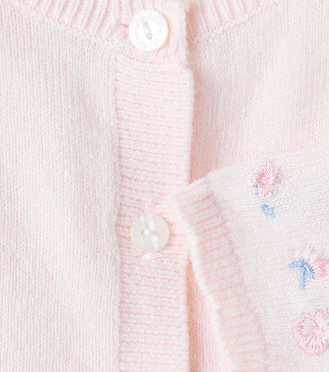 Bébé – Cardigan brodé à fleurs | Tartine et Chocolat