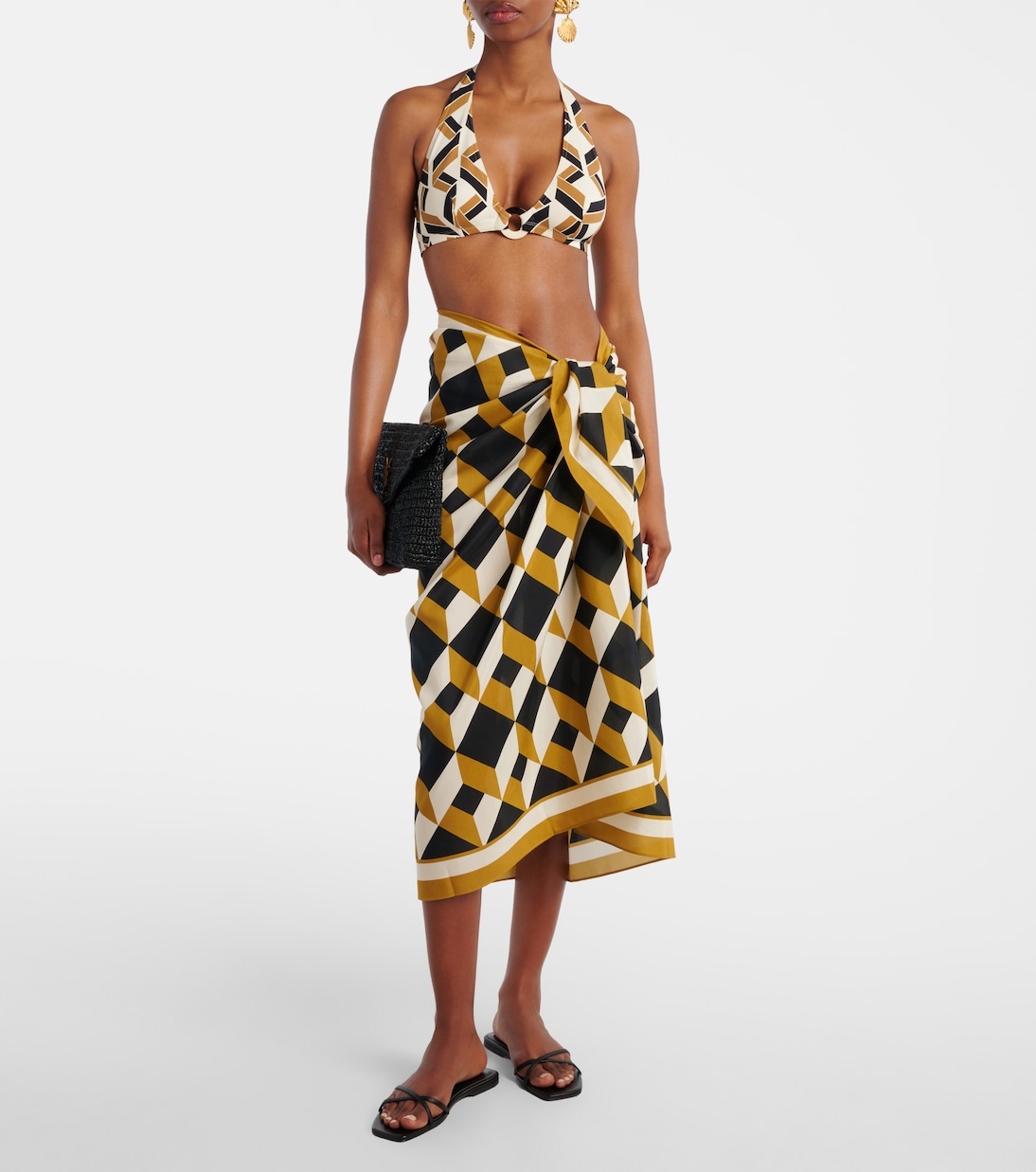Top de bikini Dimension con cuello halter | Eres