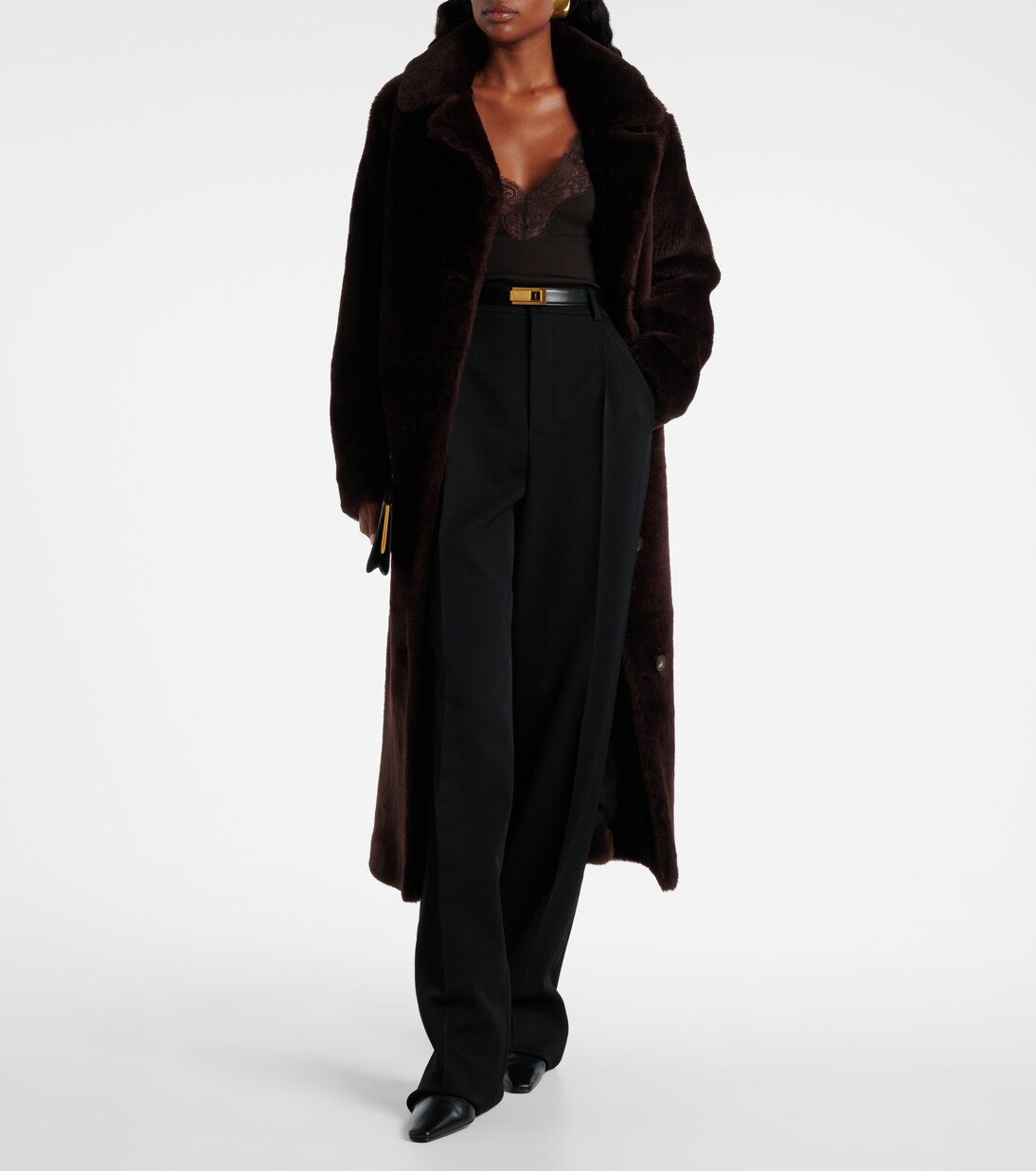 Shearling coat | Yves Salomon