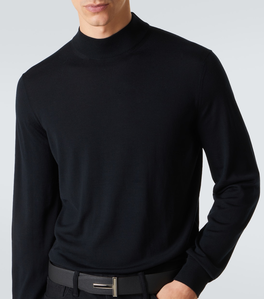 Jersey de cuello alto de lana | Tom Ford