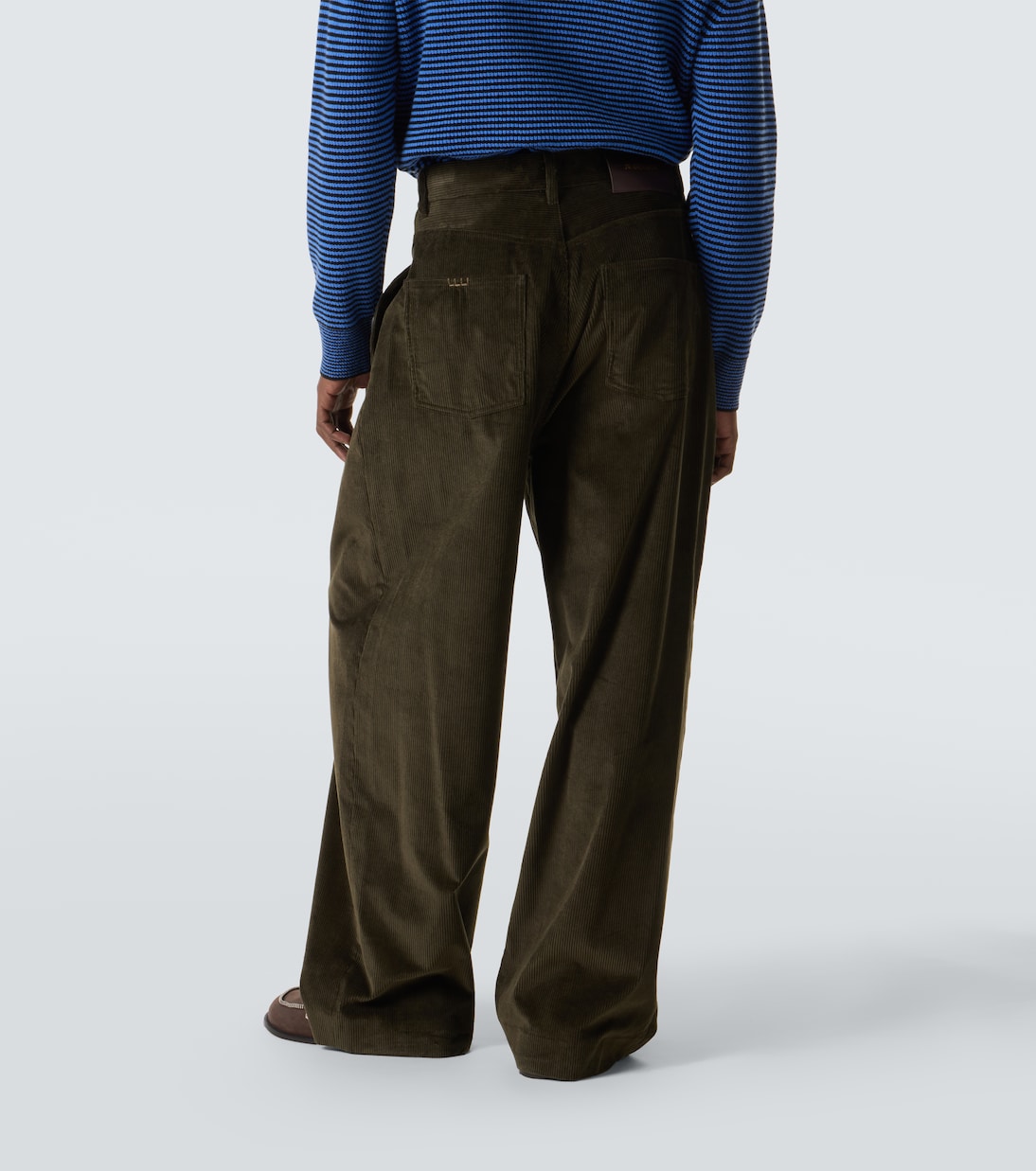Cotton corduroy wide-leg pants | JW Anderson