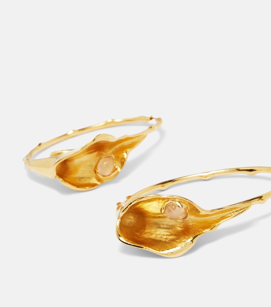 Embellished hoop earrings | Chloé