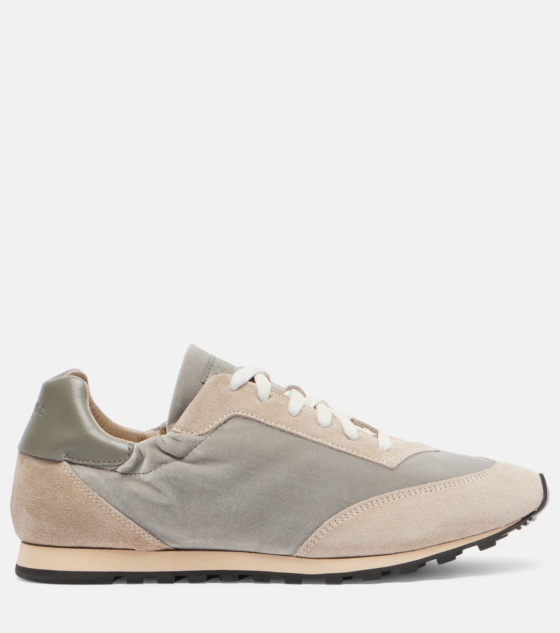 Slim Runner velvet and suede sneakers | Le Monde Béryl
