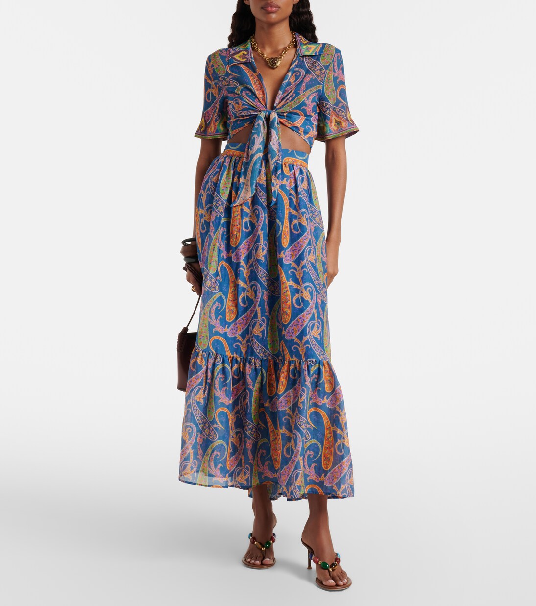 Paisley crop top | Etro