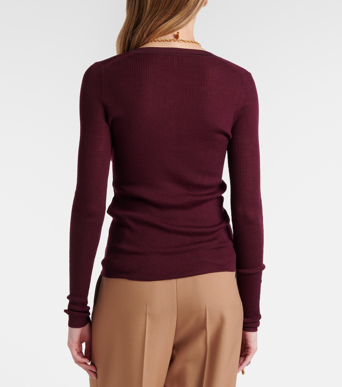 Henley-Top aus Wolle | Chloé