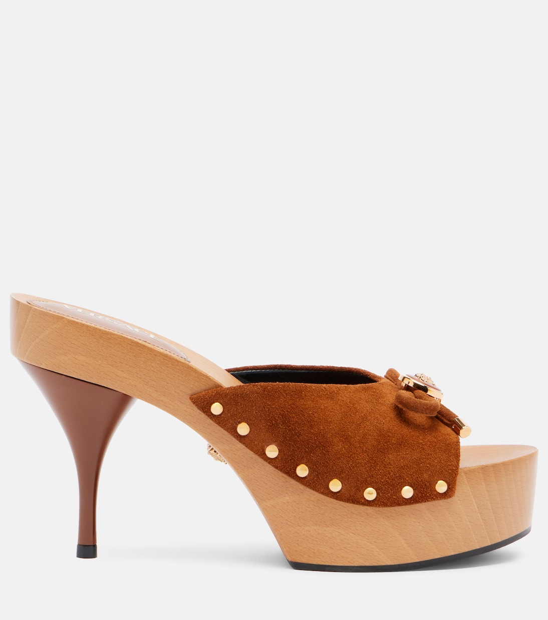 Opera Medusa suede mules | Versace