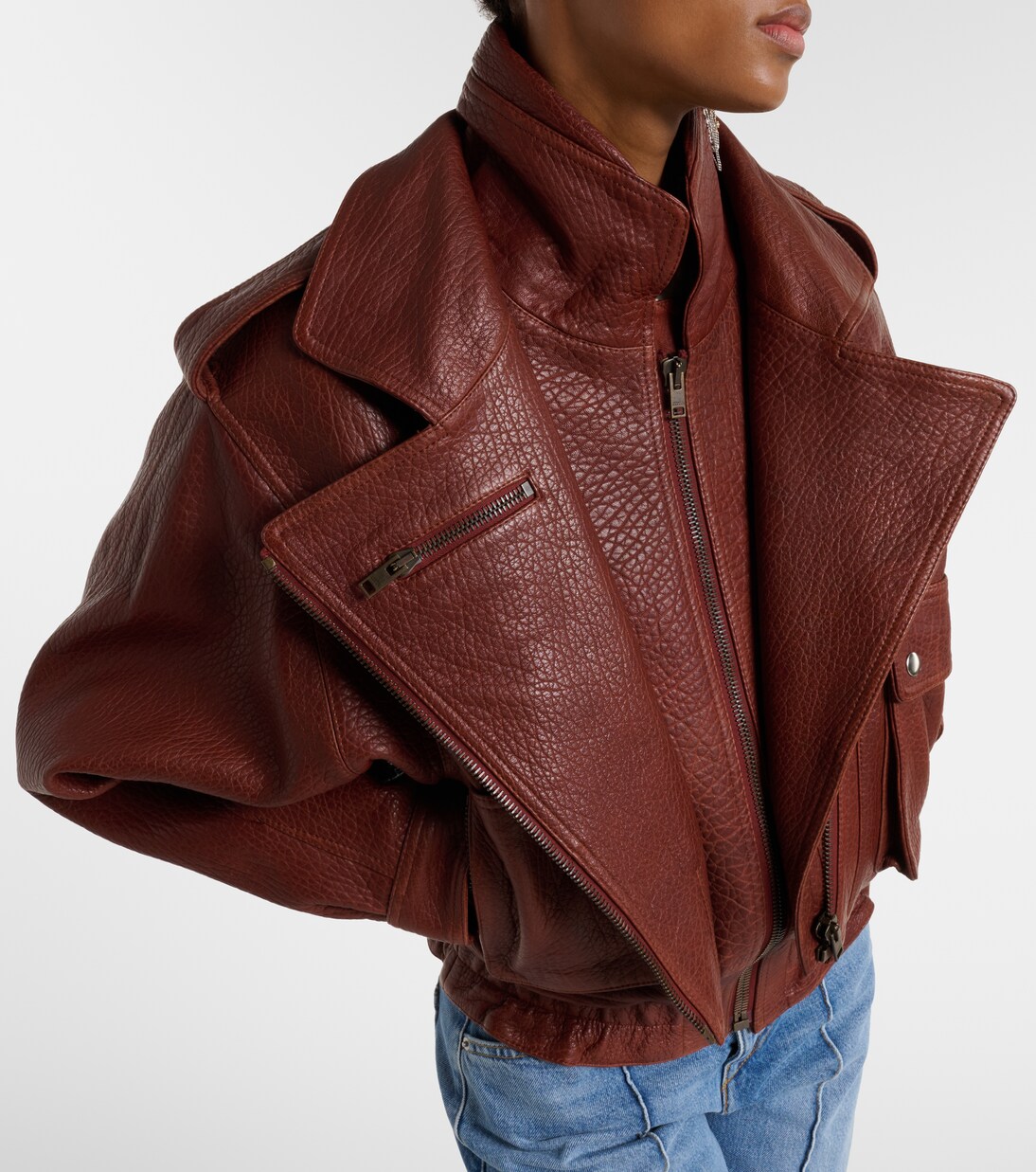 Bomberjacke Aneli aus Leder | Isabel Marant