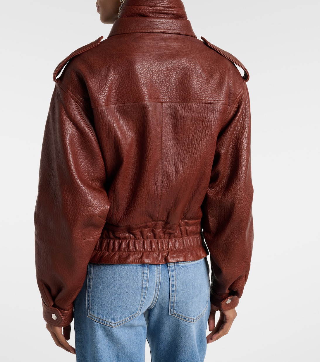 Bomberjacke Aneli aus Leder | Isabel Marant