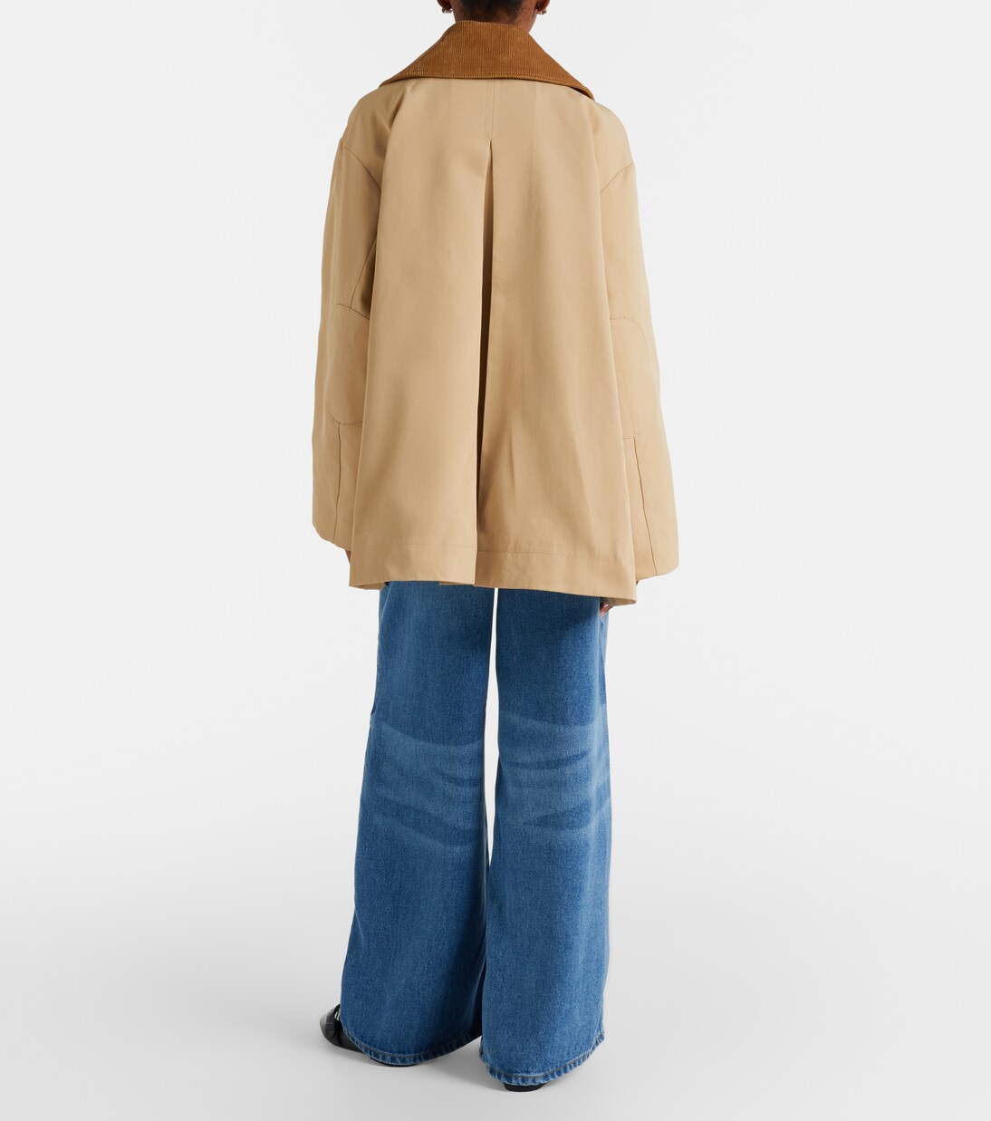 High-rise wide-leg jeans | Ganni