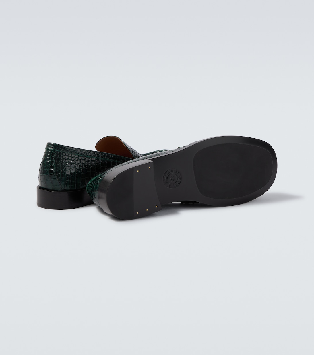 Mocasines de piel grabada | Dries Van Noten