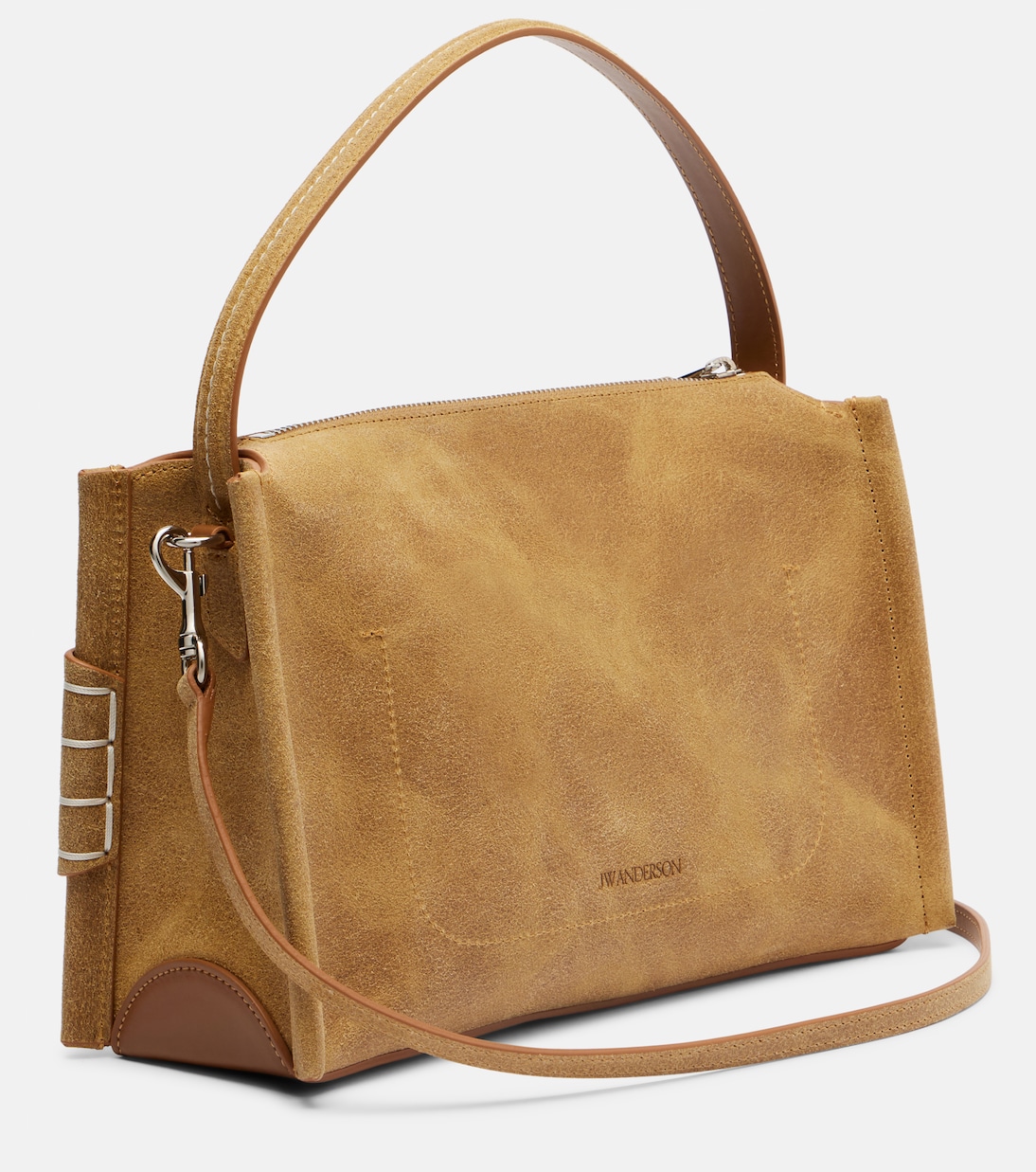 Bolso al hombro Loafer Small de ante | JW Anderson