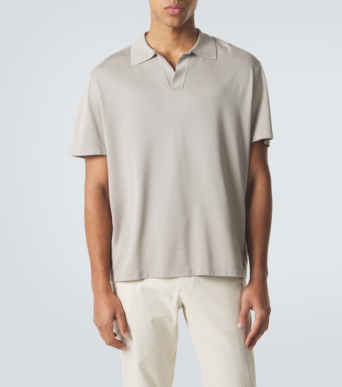 Silk polo shirt | Brioni