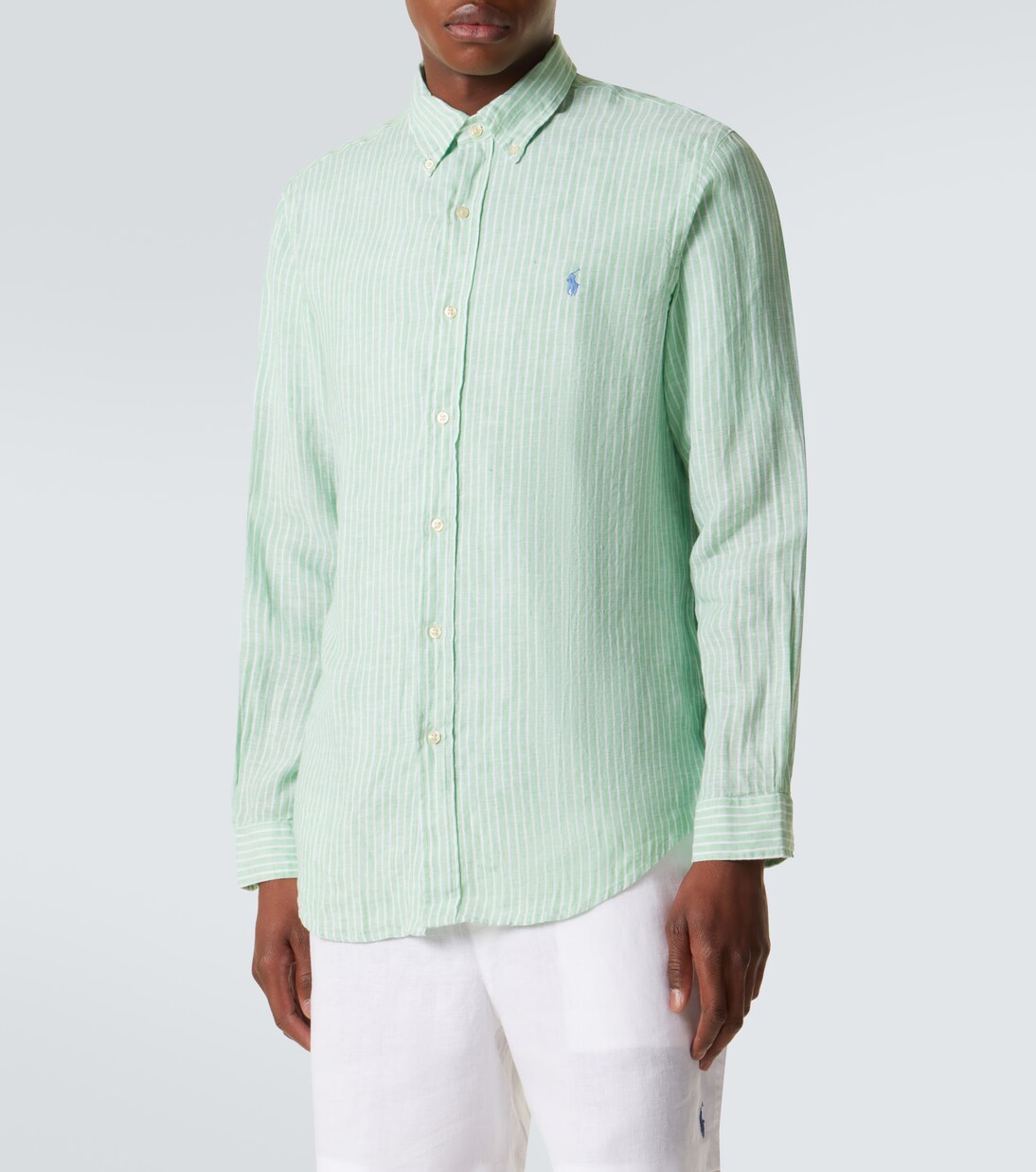 Striped linen shirt | Polo Ralph Lauren