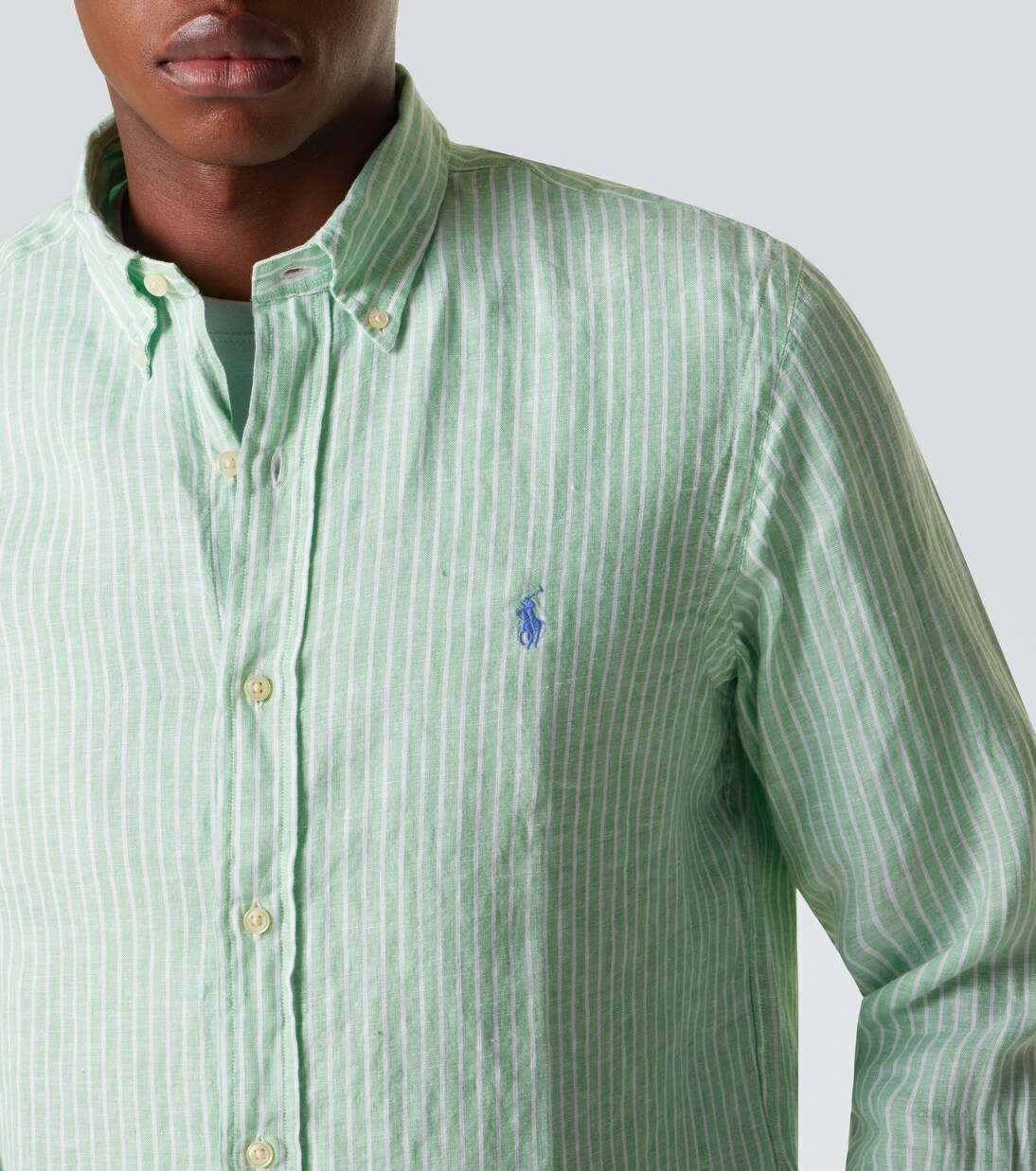Striped linen shirt | Polo Ralph Lauren