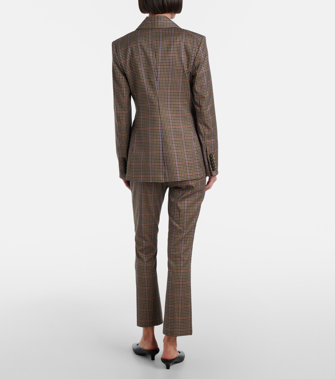 Pantalones slim Arte a cuadros | Veronica Beard