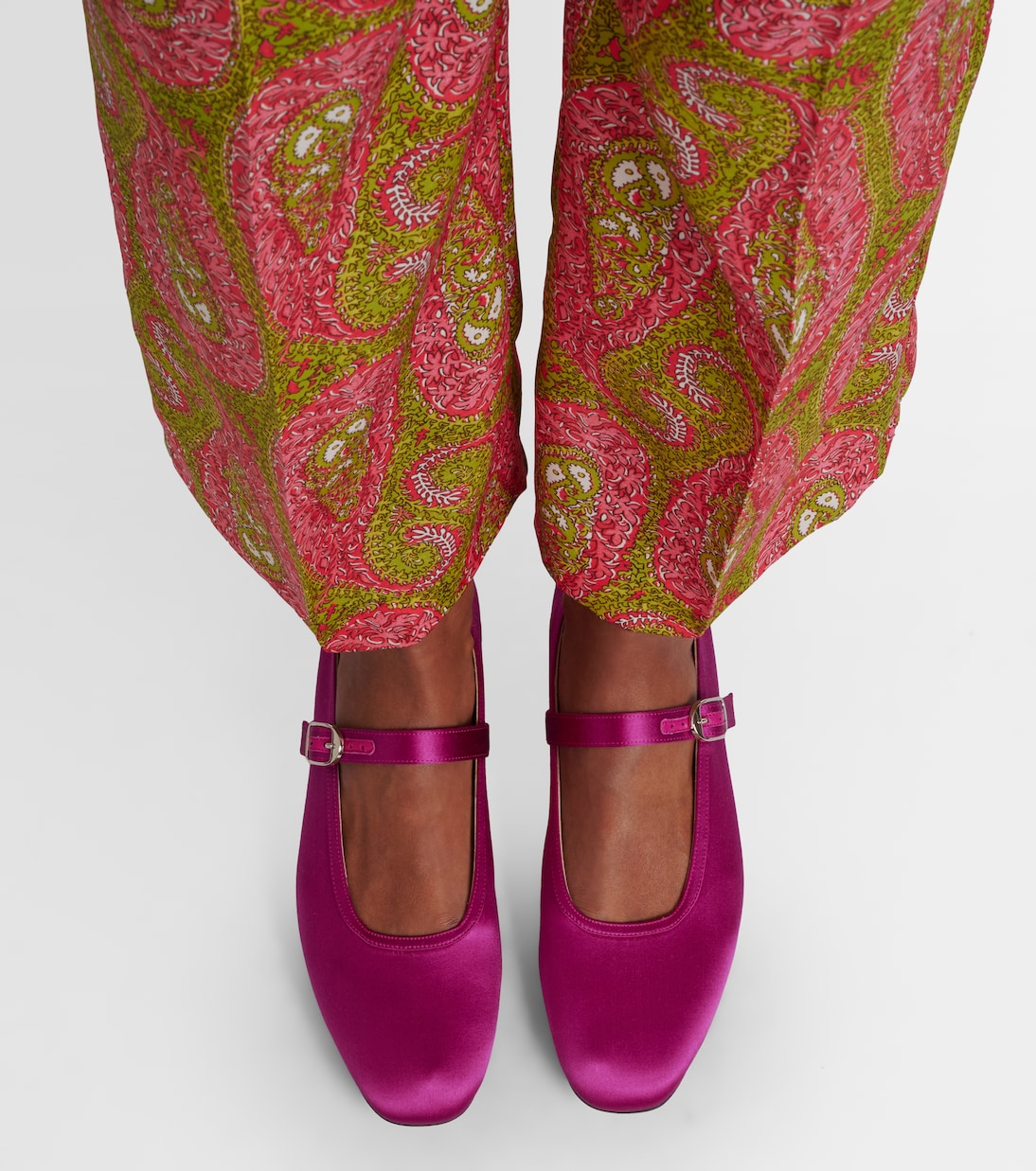 Mary Jane satin ballet flats | Le Monde Béryl