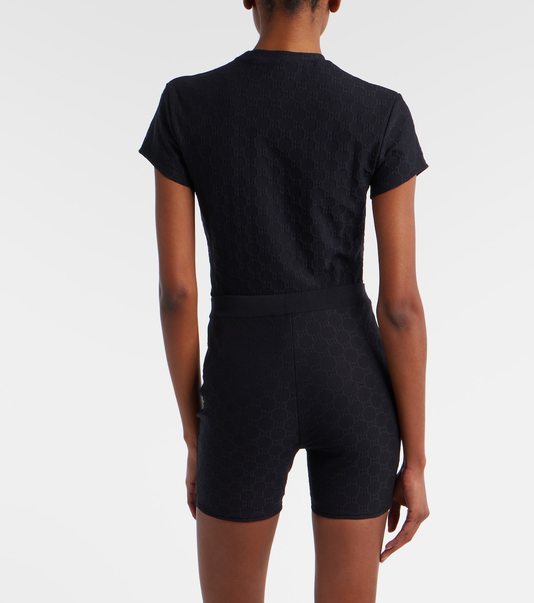 GG jersey jacquard biker shorts | Gucci