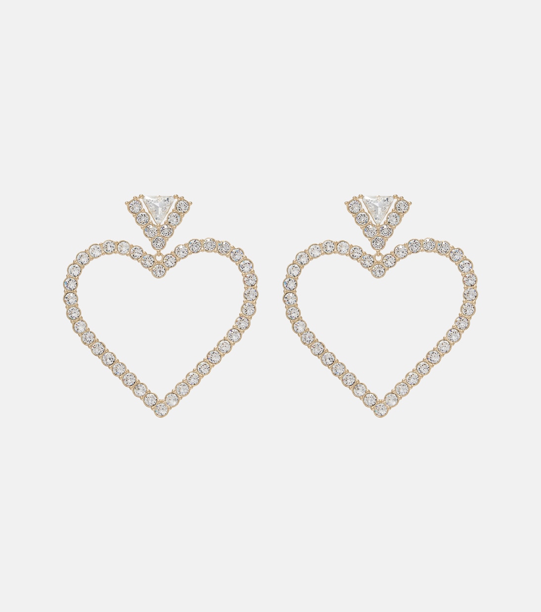 Cœur Royal embellished earrings | Valentino