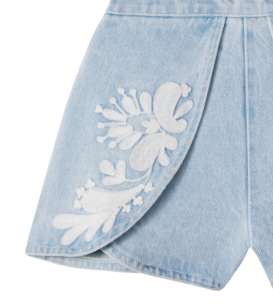 Bestickte Jeansshorts Asya | Louise Misha