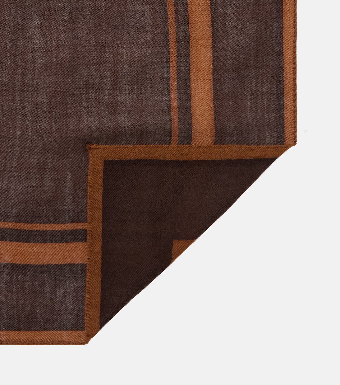 Cassandre printed wool twill scarf | Saint Laurent