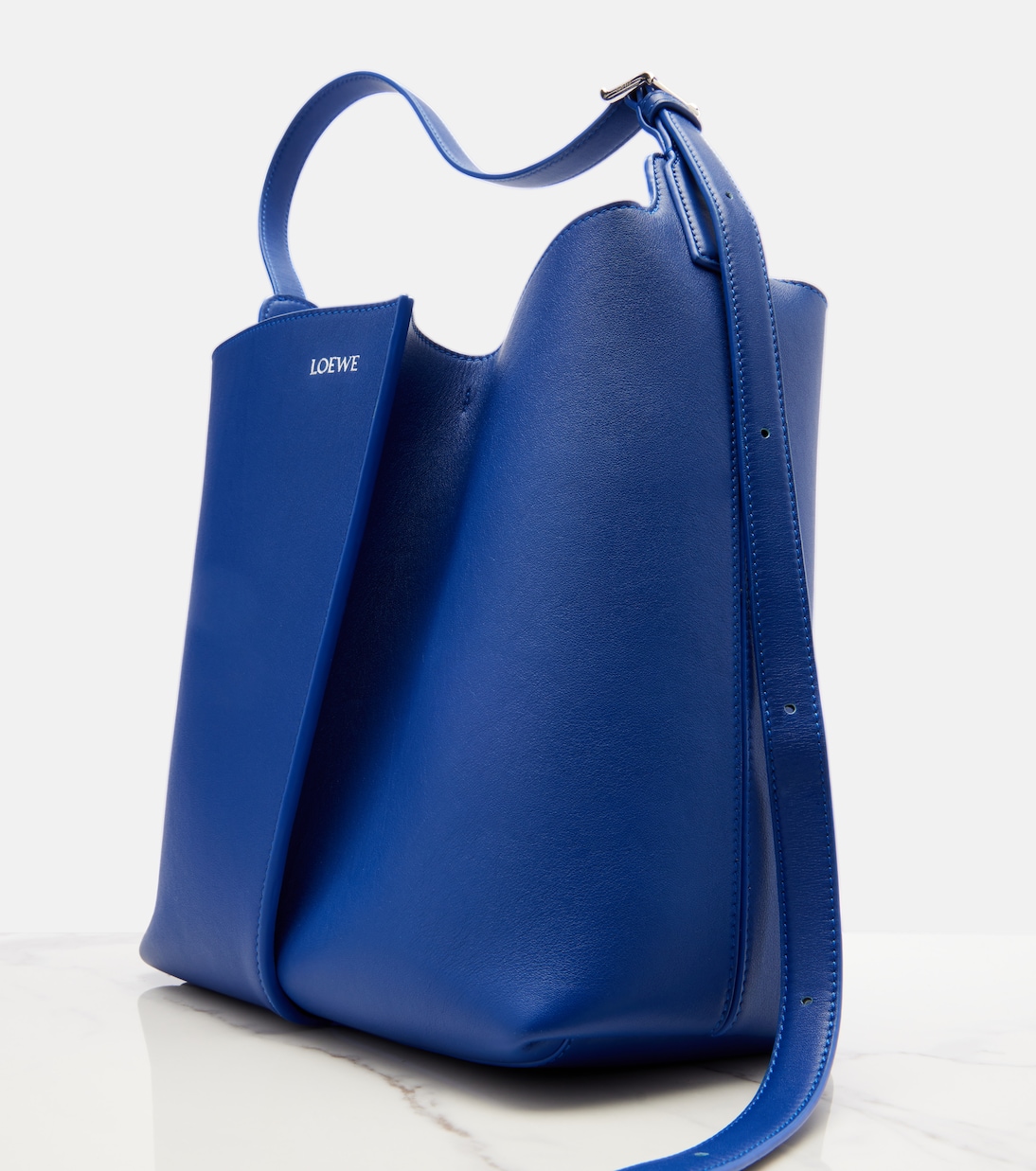 Bilbao Medium leather bucket bag | Loewe