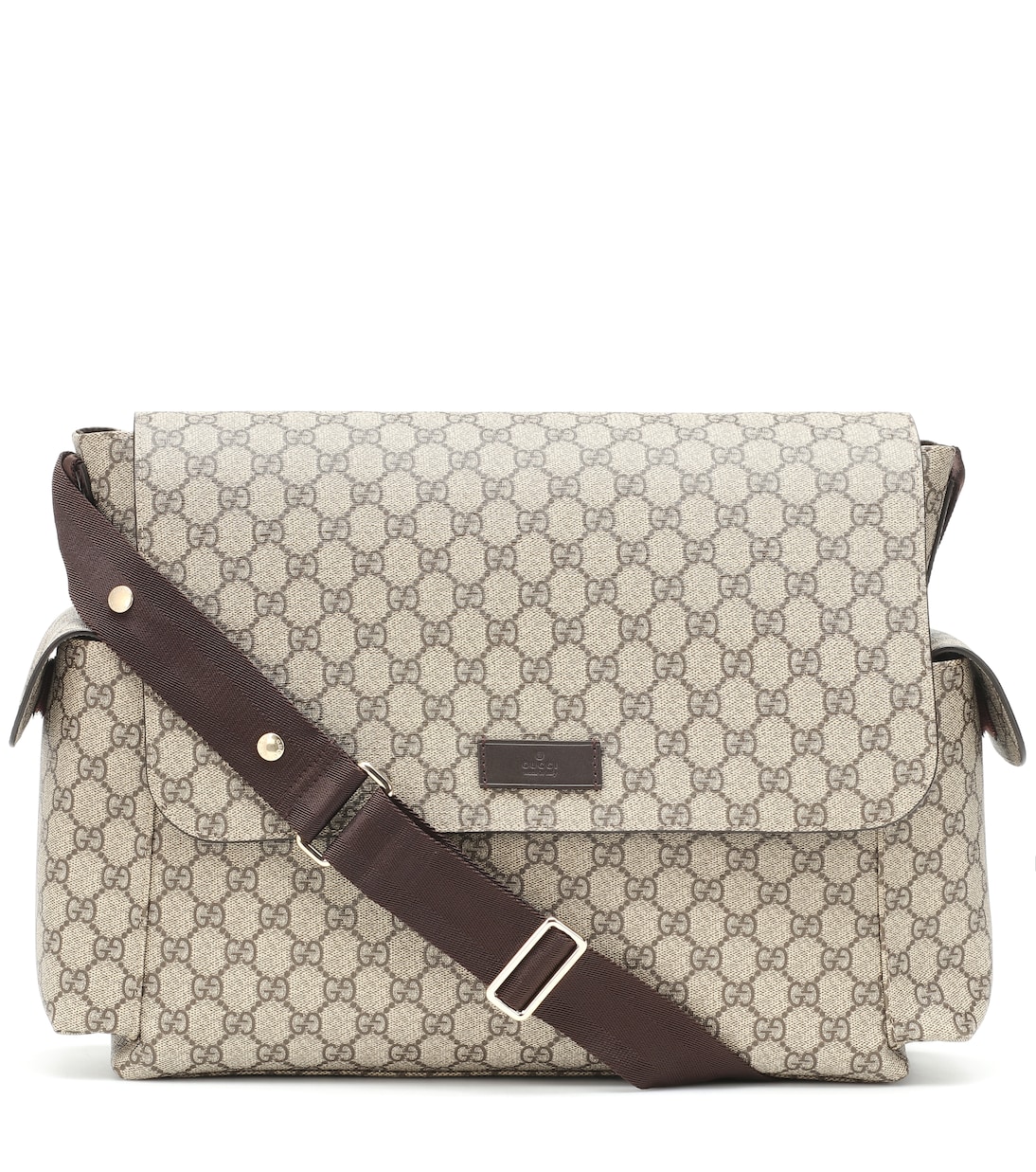 Bebe Sac a langer en toile Supreme GG en marron Gucci Kids Mytheresa