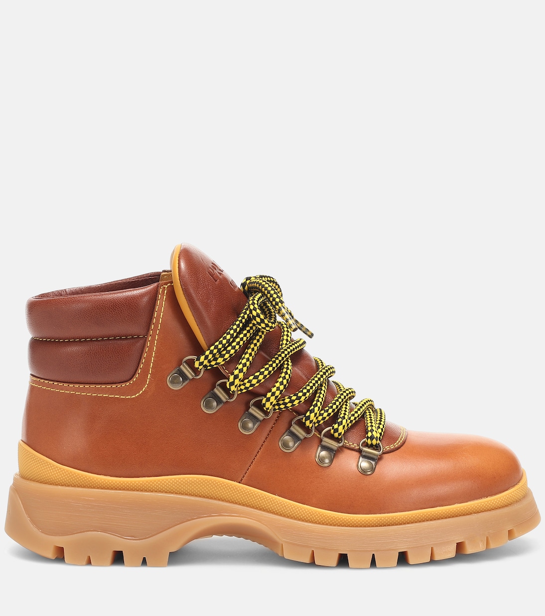 Leather ankle boots | Prada