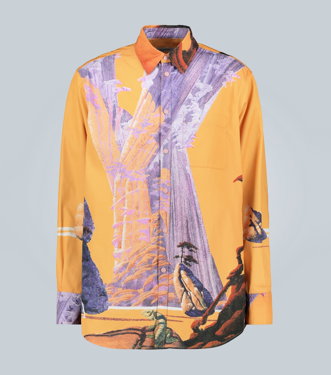 Bedrucktes Hemd Yellow City | Valentino