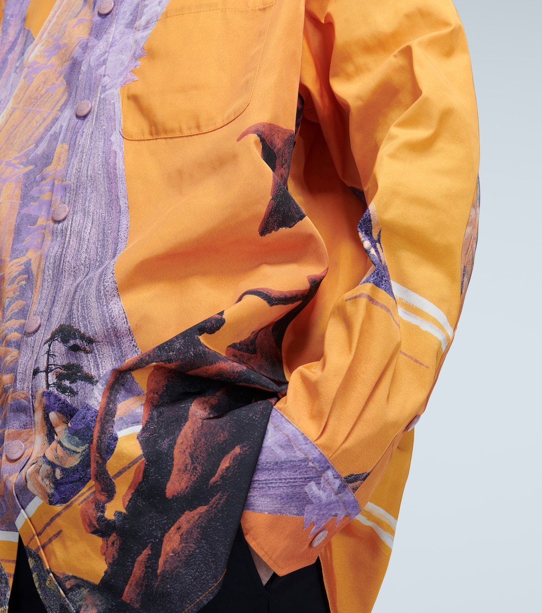 Bedrucktes Hemd Yellow City | Valentino